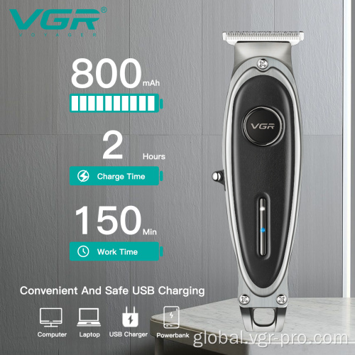 Beard Trimmer VGR V-262 professional rechargeable leather hair trimmer Manufactory